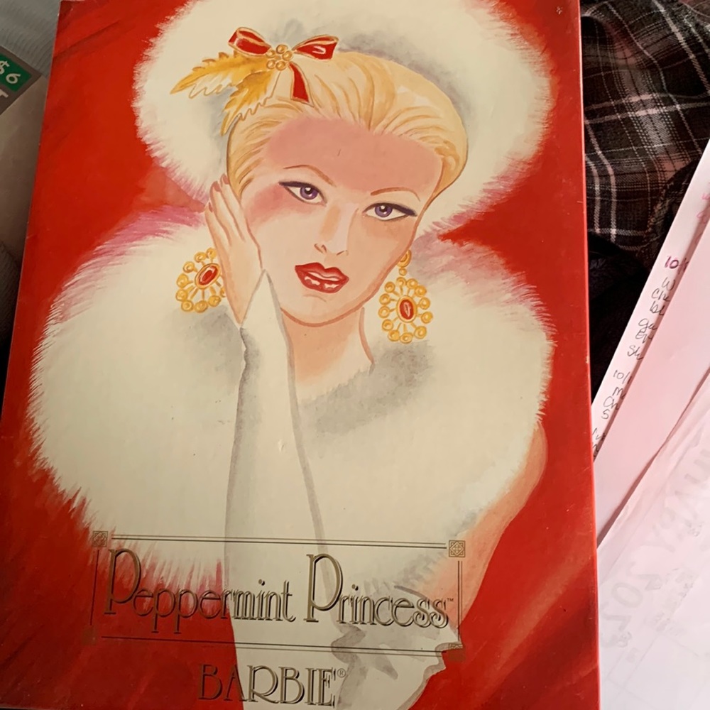 Mattel Peppermint Princess Barbie 1995